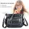 Fashion Shoulder Messenger Bags Leather Soft Crossbody Bags Multi-pocket Purse