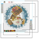 Full Drill Diamond Painting Xmas Animal Embroidery Rhinestone Art (JH032)