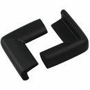 Table Cupboard Worktop Corner Cover Protector Cushion 4 Pcs Black I3Z1