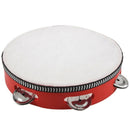 8inch Musical Tambourine Tamborine Drum Round Percussion Gift for KTV Party A5N2