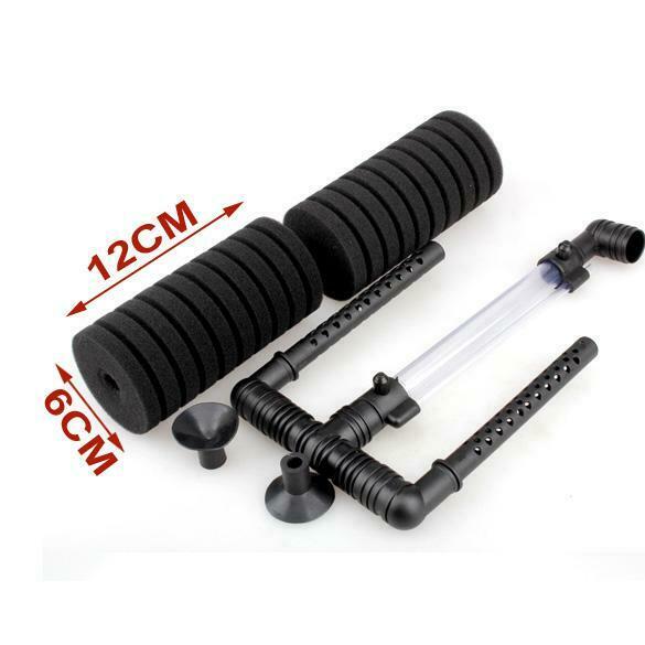 Hot Aquarium Fish Tank Biochemical Sponge Filter Air Pump With Suction Cup