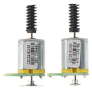 N20 Micro Motor DC 12V-24V Long Shaft Motor With Worm Rod for Adding Encoder JR