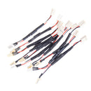 10pcs 3PIN Reduce PC Fan Speed Noise Extension Resistor Power Cable Cord WireOZ