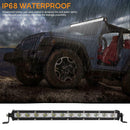 14 Inch 36W LED Work Light Bar Ultra Thin Waterproof Offroad Driving Lamp A