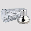 400Ml Bottle Mix Main Glass Transparent Scale Cocktail Shaker 304 Stainless