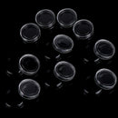10Pcs 3g Round Pot Cosmetic Sample Empty Container Tiny Bottle Make Up Eyesha ME