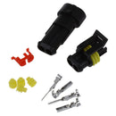 5 Set 2 Cord Automotive Waterproof Connector for Car U8K4