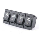 4 PCS LED On/Off Rocker Switchs For Car Fog Lamp/Work Light bar Indicator