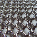 8Inch X 6Inch Stainless Steel Cast Iron Cleaner 316L Chainmail Scrubber For J5I1
