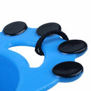 350ml Pet Dog Cat Plastic Water Dispenser Food Dish Feeder Blue+White