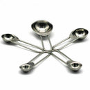 1Set/5pcs Stainless Steel Measuring Spoons Coffee Measure New Cooking