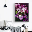 Flower 5D Diamond Painting Embroidery Craft Needlework DIY Cross Stitch Set