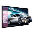84 Inch 16:9 Behind Back Rear Projection Screen Curtains Film for HD Projectors