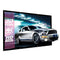 84 Inch 16:9 Behind Back Rear Projection Screen Curtains Film for HD Projectors