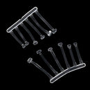 10Set=60PCS Carp Fishing Boilie Inserts Hair Rigs Fishing Bait Stops AccessoriME