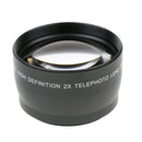 55mm 2X Magnification Telephoto Tele Converter Lens For Digital SLR Camera