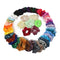 50x Womens Velvet Hair Bands Elastic Strong Hold Hair Accessories Scrunchie
