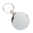 Anti Lost Key Chain Badge Holder Steel ID Card Belt Clip 50cm Steel Wire