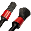 10 Pieces Interior Brushes Boar Hair Plastic Handle Automotive Detail Brush