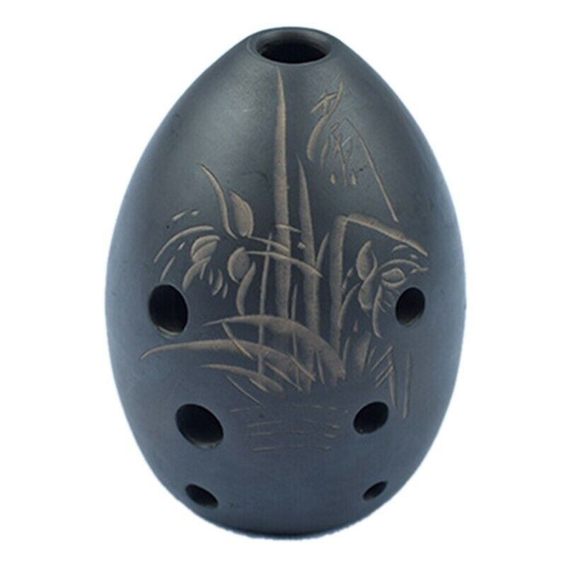 Music Xun Pottery National Wind Instruments Eight Holes Small Pottery Chine