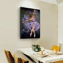 5D DIY Full Round Diamond Painting Girl Rhinestones Cross Stitch (QF302)