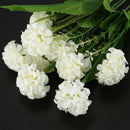 9 Heads 1 Bouquet Artificial Chrysanthemum Silk Flowers Floral Home Garden  S4A2
