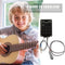 Fishman 301 4-Band EQ Equalizer Guitar Preamp Piezo Pickup Tuner with Microphone