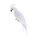 3Pcs Artificial Simulation Foam Bird, Feathered Macaw Parrot Ornaments DIY Craft