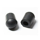 Finest 2pcs Upright Bass End Pin Tips Cover Stopper Floor Ground Protection,