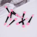 10X Disposable Double Ended Eye Shadow Applicators Sponge Makeup Brush Beauty BX