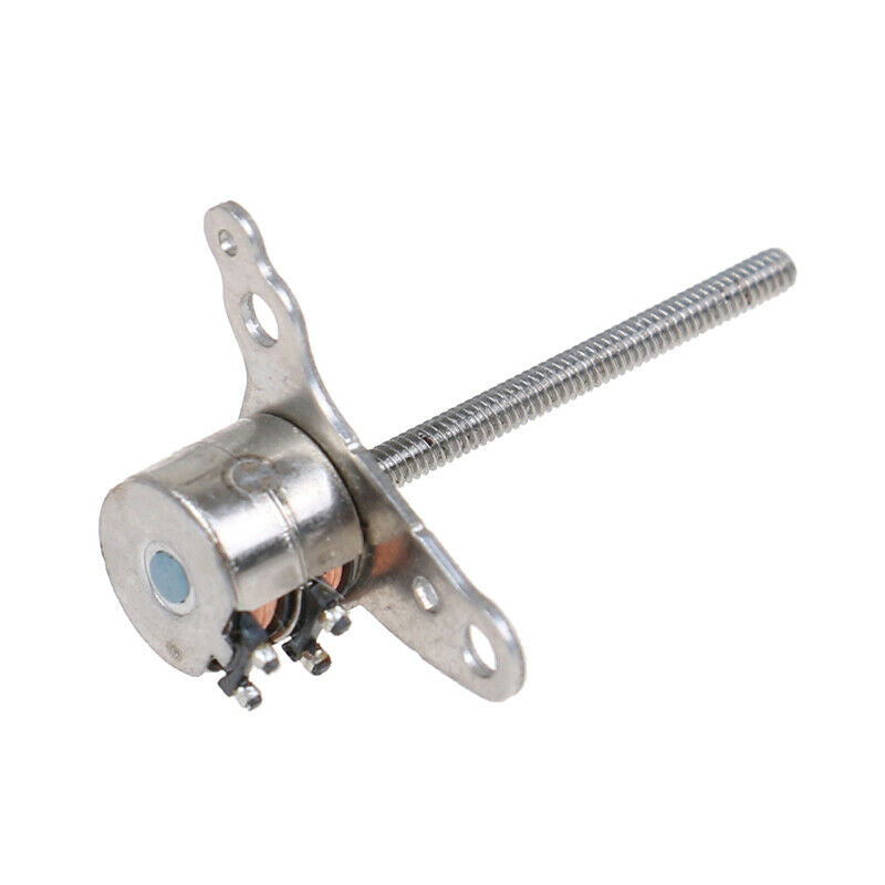 6mm Stepper Motor 2 phase 4 wire With Long Pole Camera Lens Adjustable Motor uW