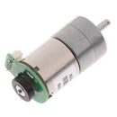 DC 6V 12V Full Metal Gear Box 32-64RPM With Encoder speed For Smart Car Robot OZ