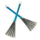 1 Pair Drum Brush Retractable Drum Wire Brush With Aluminum Handle