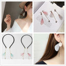 50pcs DIY Multi-colored Earrings Dragonfly Wings Findings for Earring Making