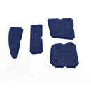 Caulking Tool Kit Joint Sealant Silicone Grout Remover Scrapers Set Blue Hot x 4