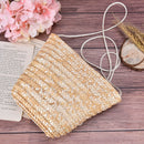 rattan grass small ladies can be fitted with mobile purse cute grass women ba Kw