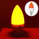 E14 LED color candle tip bulb, color candle light,red