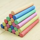 12X Chalk Pen Drawing Chalks For School Blackboard 6 Color Stationary Set^