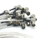 RG316 SMA Cable High Temp Coaxial Cable, SMA Male to SMA Right Angle Male,