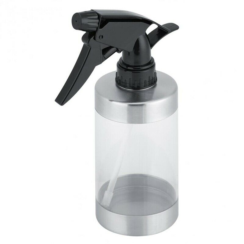 Stainless Steel And Acrylic Transparent Watering Can Pot Bottle Garden Spri