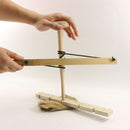Primitive Fire Starter Camping Fire Bow Drill Scout Education Practice Kit