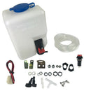 12V 1.5L Universal Motorcycle Car Wind Shield Washer Reservoir Pump Bottle