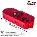 Red Motorcycle Bicycle Handlebar Throttle Grip Lock Anti-theft Brake Level Lock