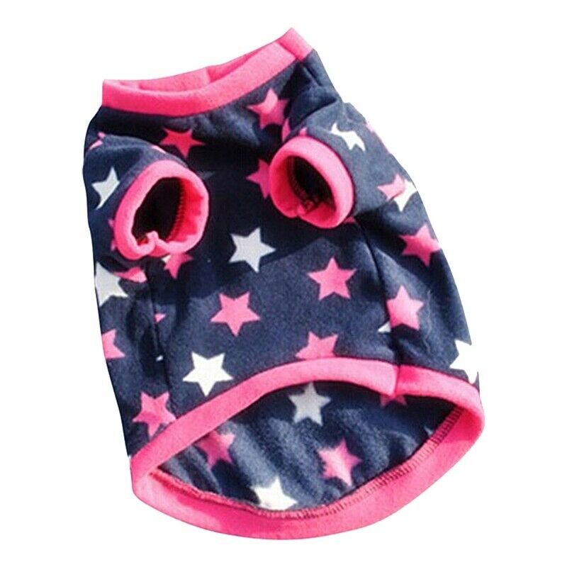 Fashion Pet Dog Cat Villus Warm Clothes Star Coats Puppy Doggy Apparel Clot