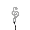 Musical Note Shape Stainless Steel Bookmark Tassels Ribbon Box Wedding Gift Gw
