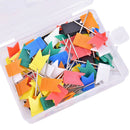 Mixed color flag pin map whiteboard bulletin board office paper stationery OZ