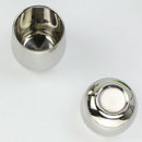 6x Stainless Steel Curved Double Wall Cup Beer Mug Beverage Drinkware 200ml