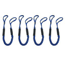 4 Pack Bungee Stretching Dock Line 4 FT Mooring Rope for Boat Pontoon Docks