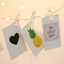 USB LED Clip Lamp String Copper Wire for Party Wedding Xmas Photo Card (2m) A