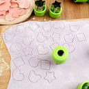 9pcs Stainless Steel Fruit Vegetable Cookie Shape Cutters Kid New Set Mold L7G8